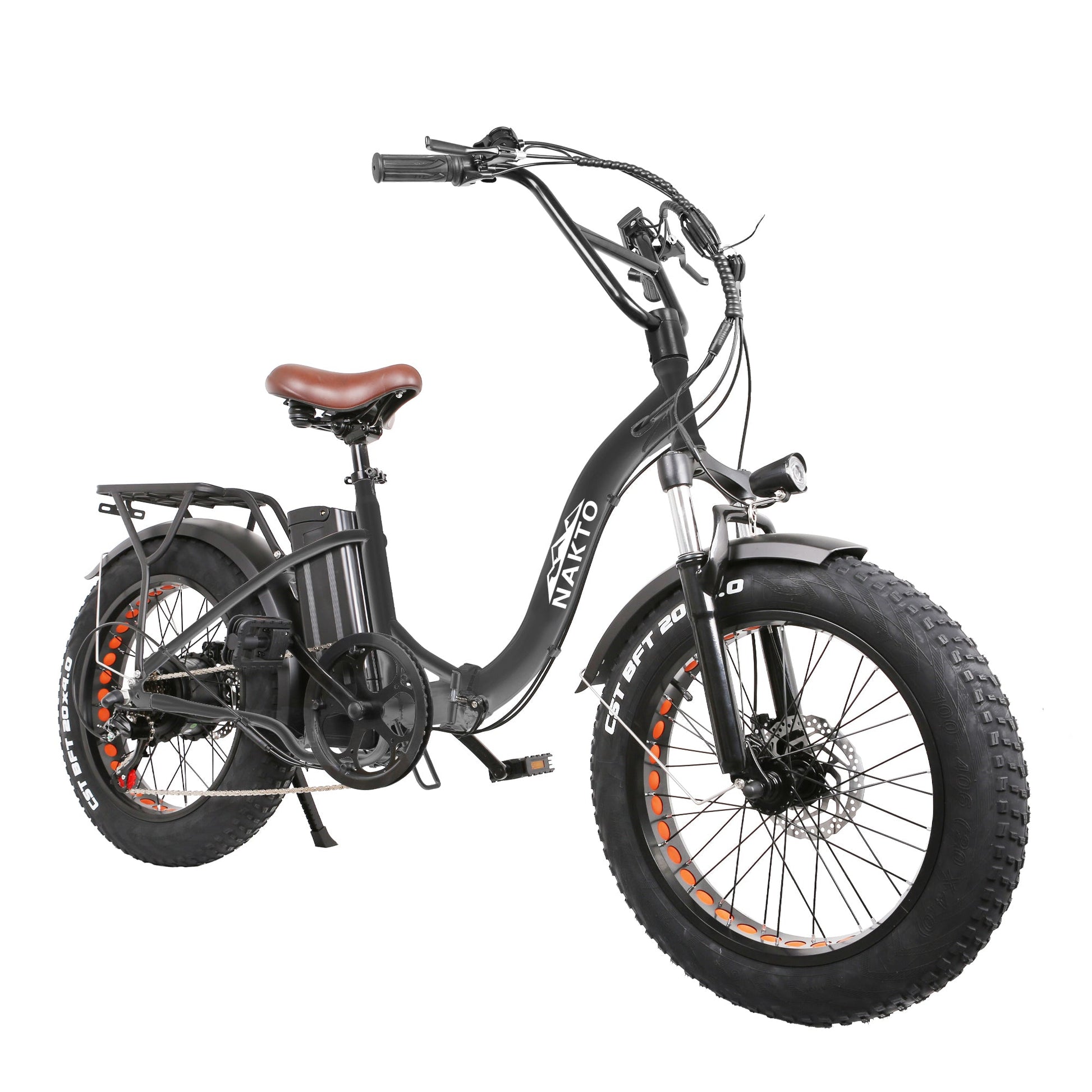 Folding OX 20*4" Fat Tire 500w 48v12a - www.ecentrek.com