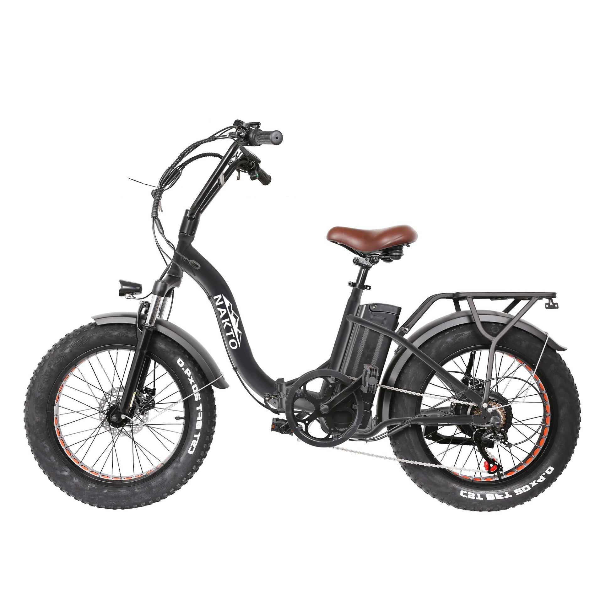 Folding OX 20*4" Fat Tire 500w 48v12a - www.ecentrek.com